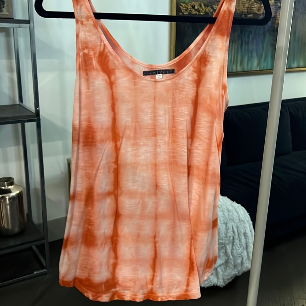 Velvet Brand Tie Dye Tank size Medium